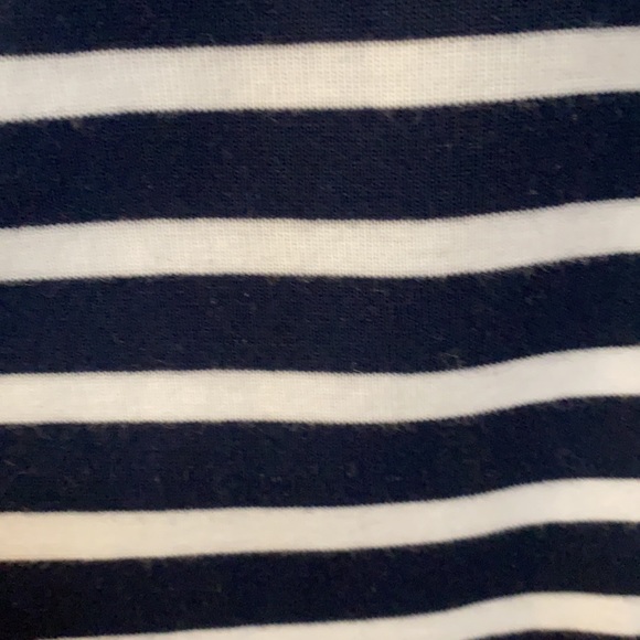 Ralph Lauren Medium navy white striped dress - Picture 2 of 5